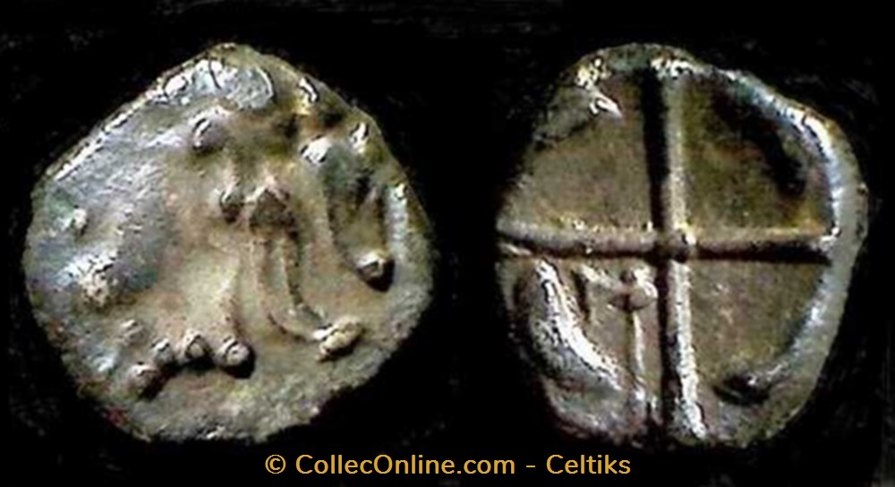 obole à la croix monnaies antiques celtes obole a la croix