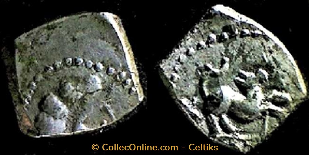 drachme au daim monnaies antiques celtes drachme au daim