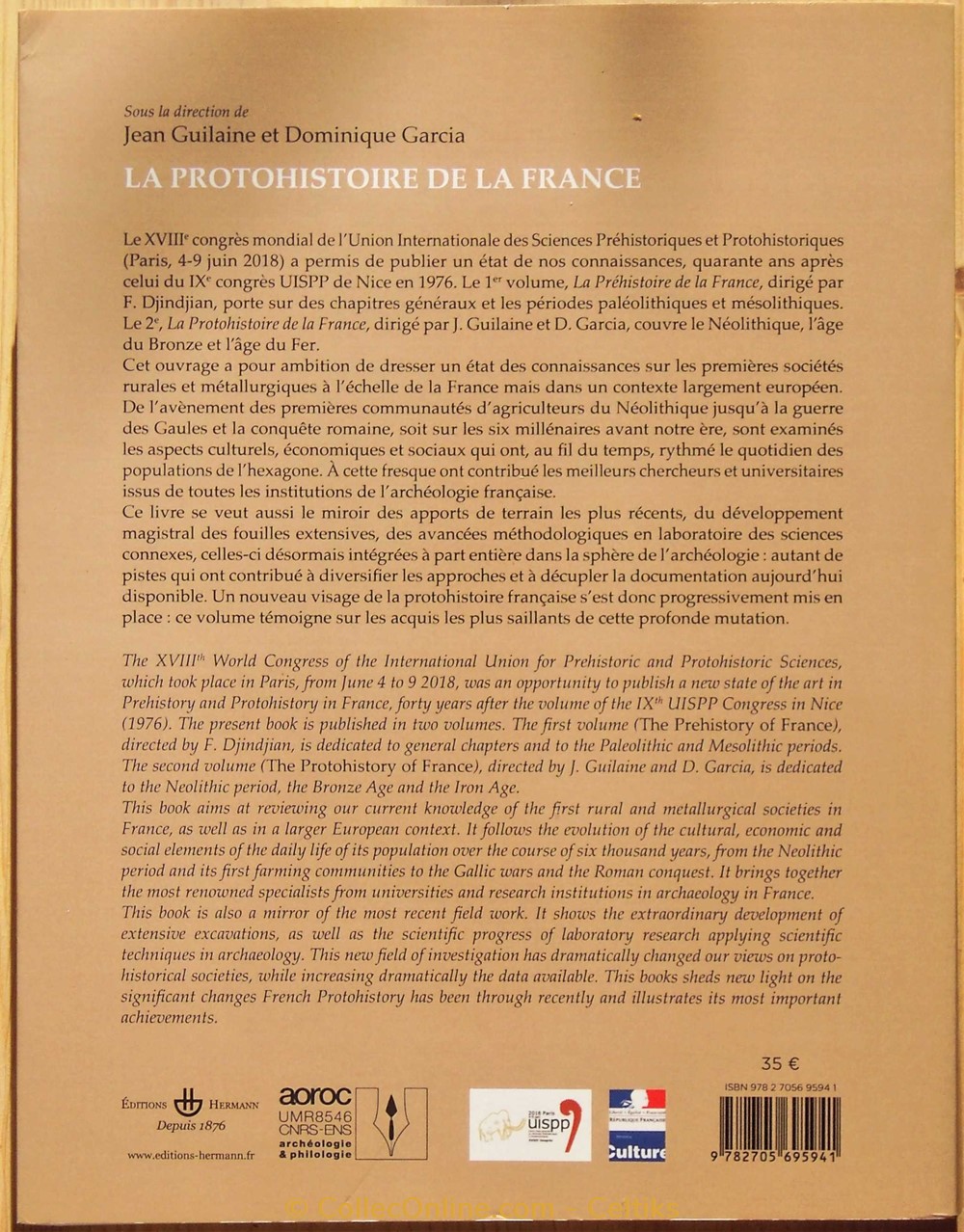 livres bd revues etude la protohistoire de la france
