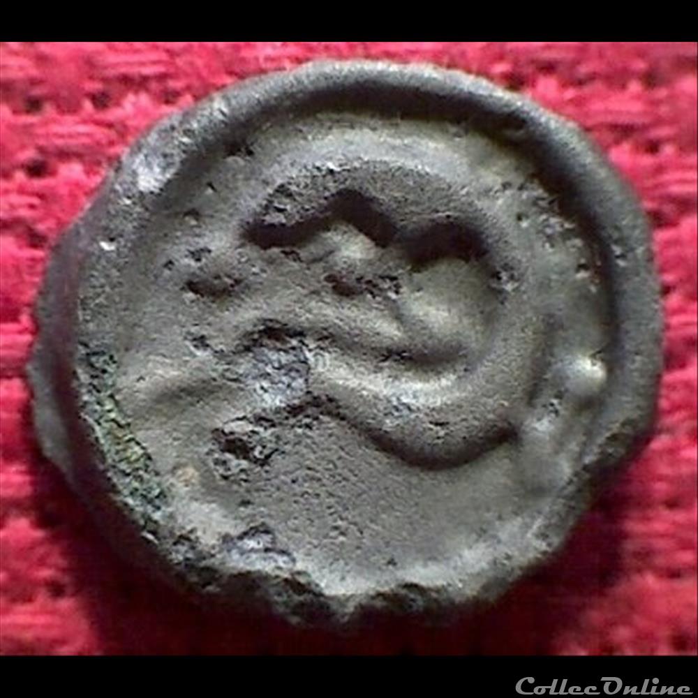lezard monnaie antique gauloise lezard