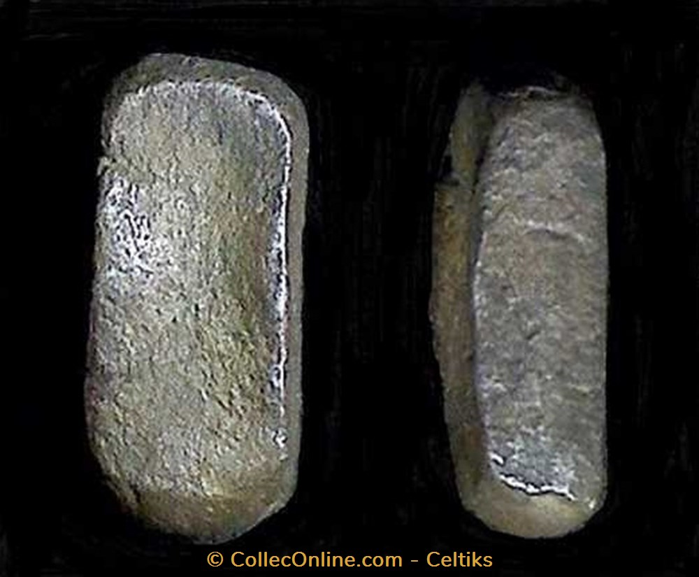 lingot d'argent monnaie antique av jc ap gauloise lingot argent