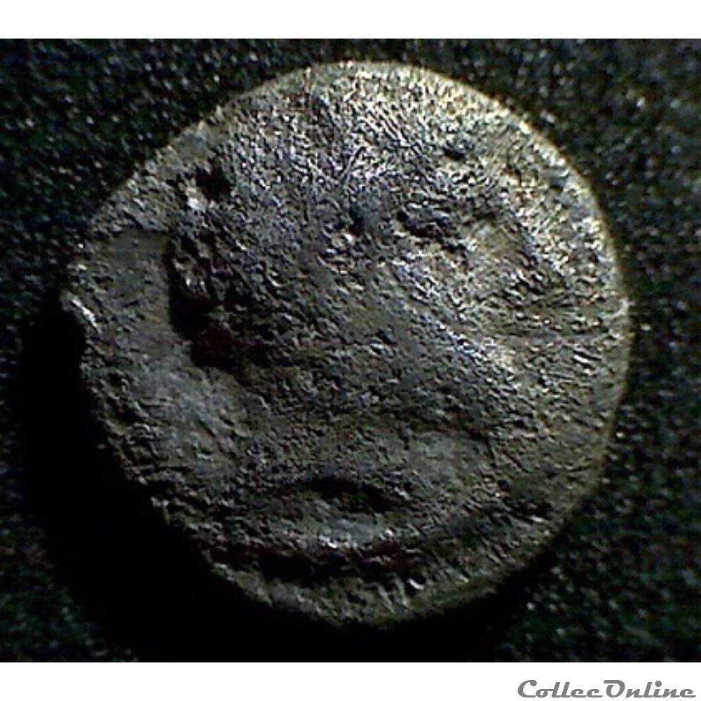 Série 1286 DT 3700 fraction au cheval et à la tête coupée monnaie antique gauloise serie 1286 dt 3700 fraction au cheval et a la tete coupee