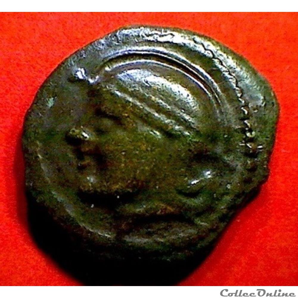 série 63 DT 554 bronze CRICIRV monnaie antique gauloise serie 63 dt 554 bronze cricirv