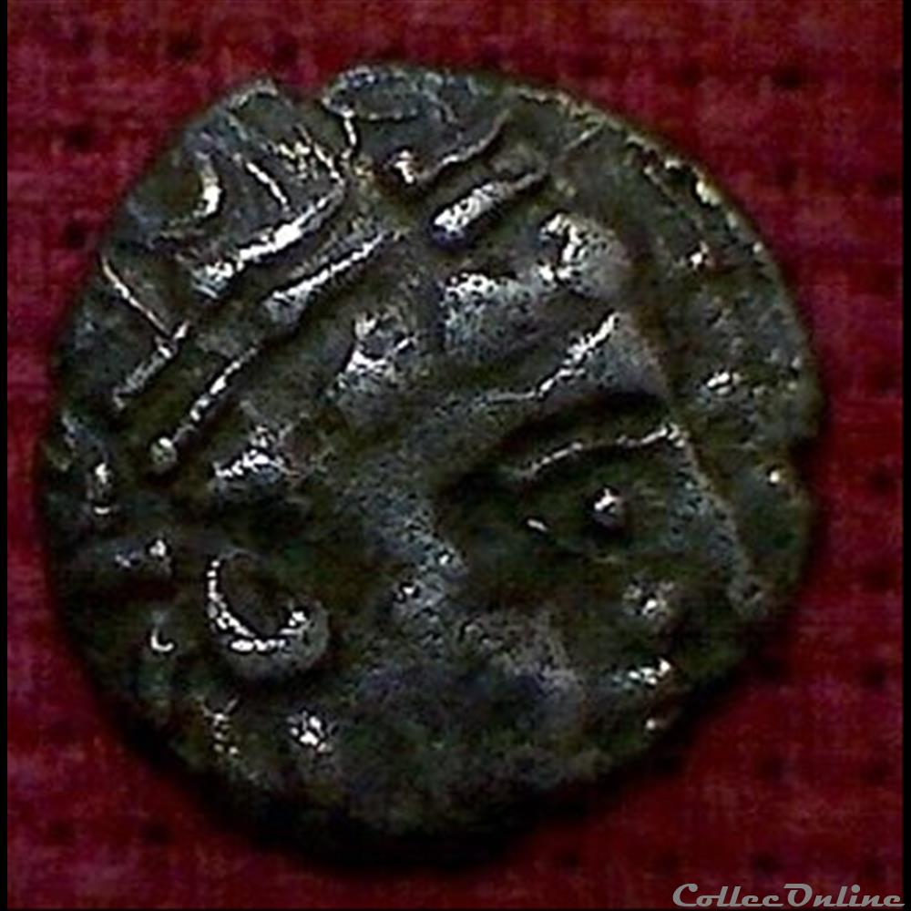 cervidé monnaie antique gauloise cervide