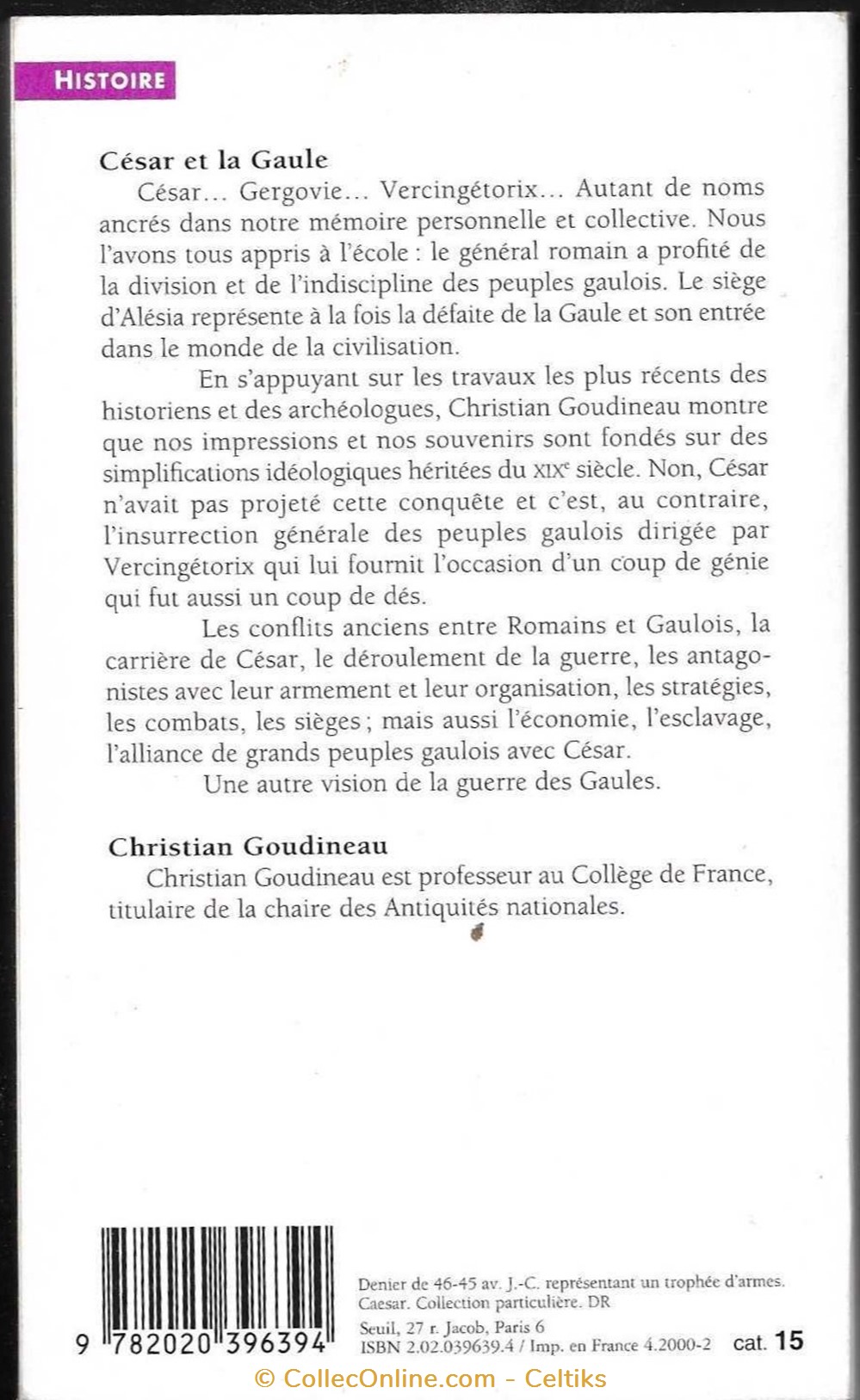 étude - CESAR et la GAULE livres bd revues etude cesar et la gaule