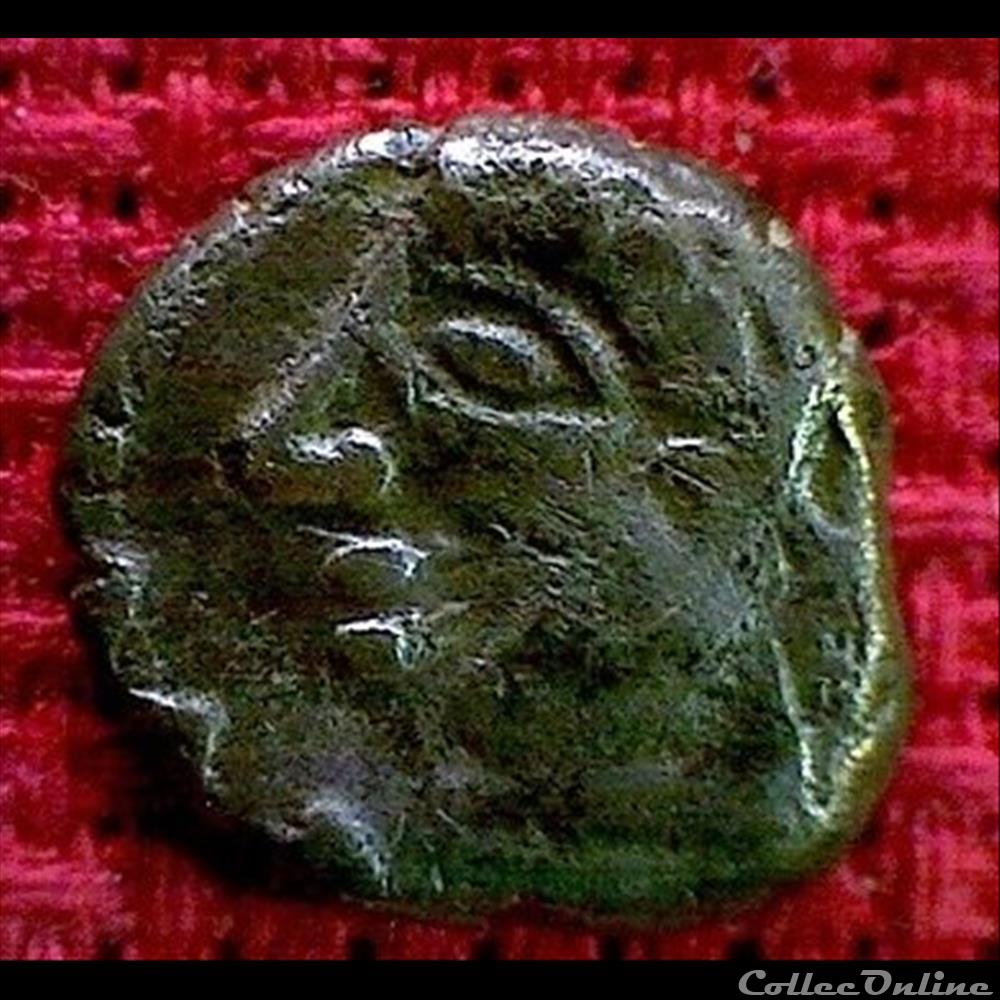 monnaie antique gauloise poisson