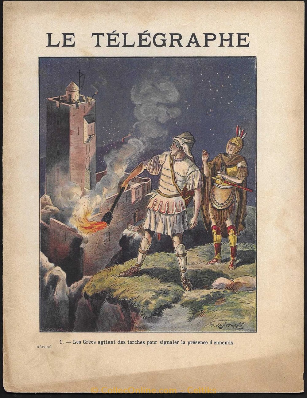 protège cahier - le télégraphe documents anciens buvards cahiers illustres protege cahier le telegraphe