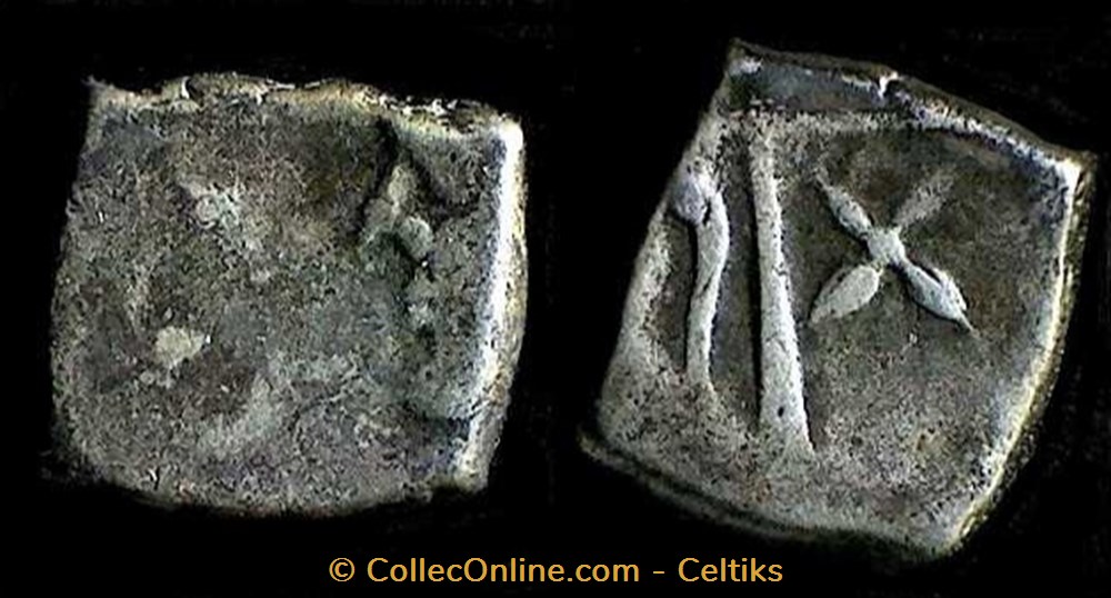 drachme au style flamboyant monnaies antiques celtes drachme au style flamboyant