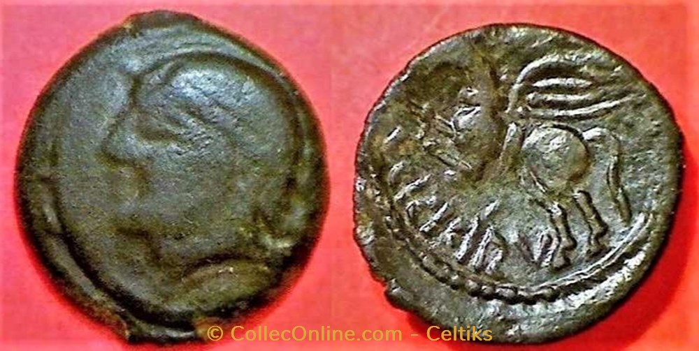 bronze CRICIRV type 2 monnaies antiques a celtes bronze cricirv type 2
