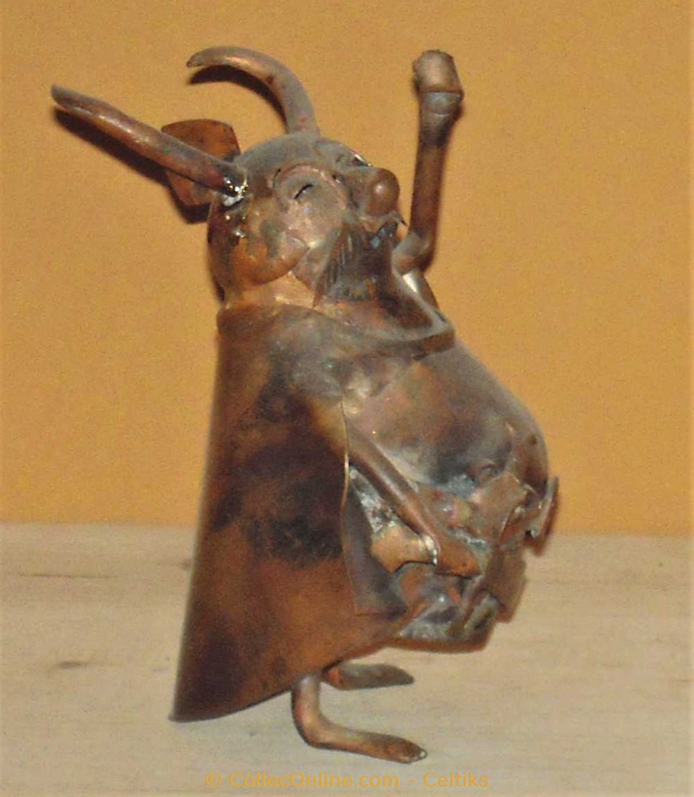 statuette - gaulois 3 art antiquites populaire statuette gaulois