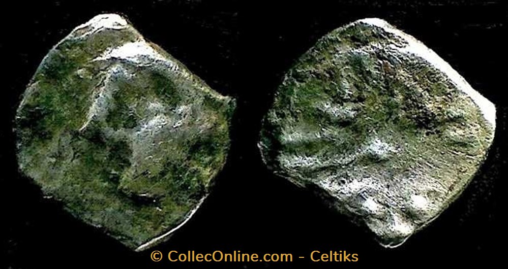 obole au bucrane monnaies antiques celtes obole au bucrane