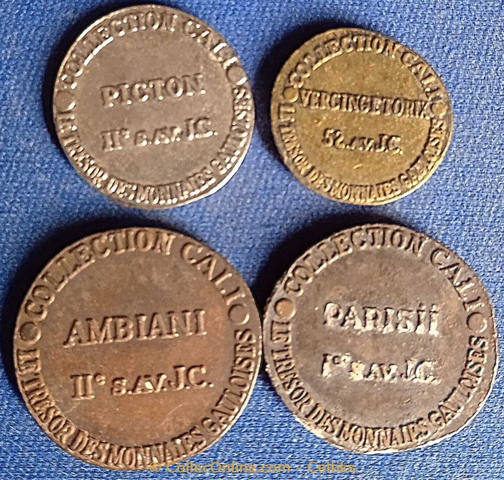 JETONS - gaulois medailles france jetons gaulois