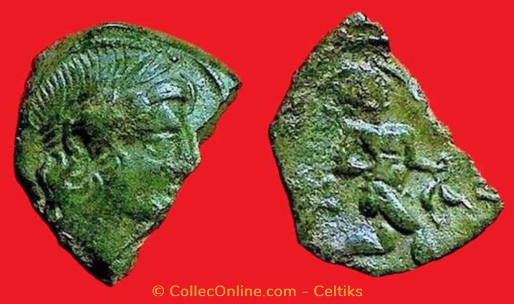 bronze ARTOS monnaies antiques celtes bronze artos