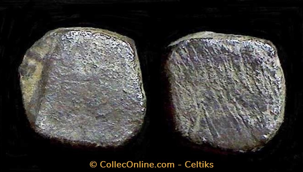 flan d'argent monnaie antique av jc ap gauloise flan argent