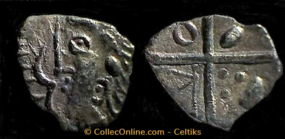 obole de GRABELS monnaies antiques celtes obole de grabels