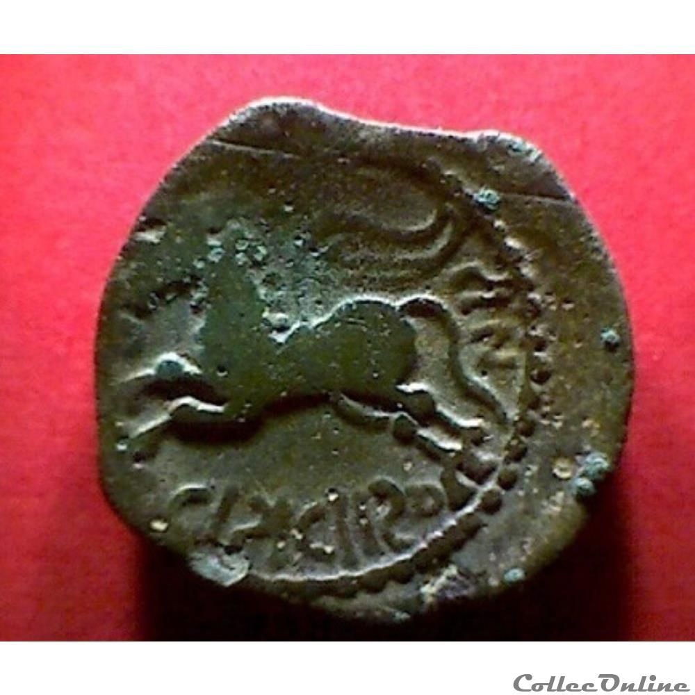série 63 DT 554 var bronze CRICIRO/NIS var 2 monnaie antique gauloise serie 63 dt 554 var bronze criciro nis var 2
