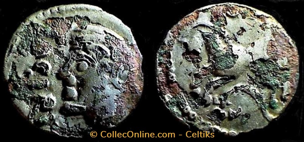 denier TOGIRIX monnaies antiques a celtes denier togirix