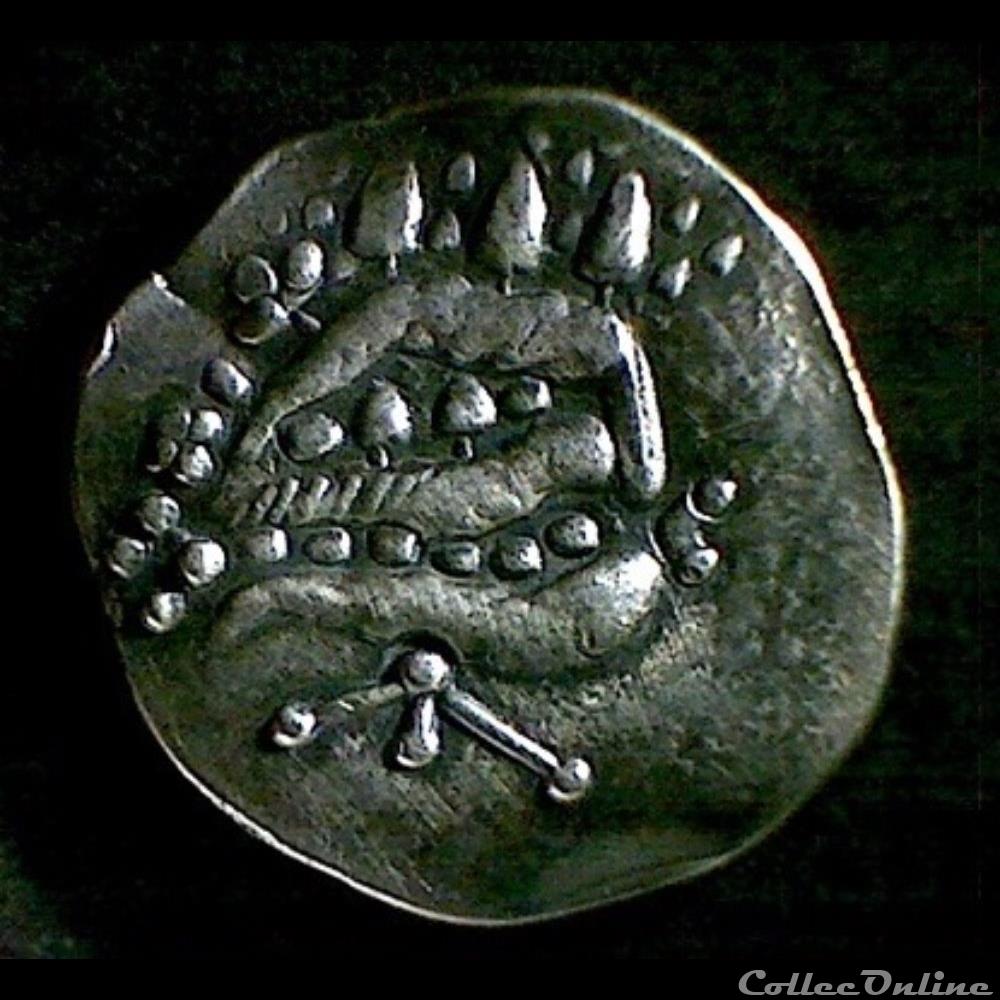 imitation du tétradrachme de THASOS monnaie antique gauloise imitation du tetradrachme de thasos