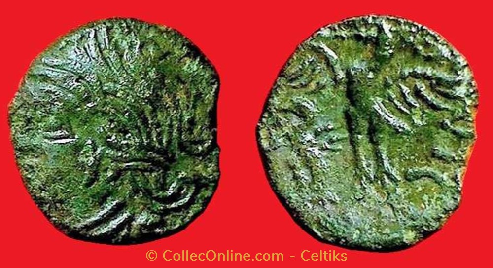 bronze CALIAGIID monnaies antiques celtes bronze caliagiid