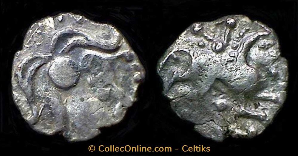 minimi à la tête casquée monnaies antiques celtes minimi a la tete casquee