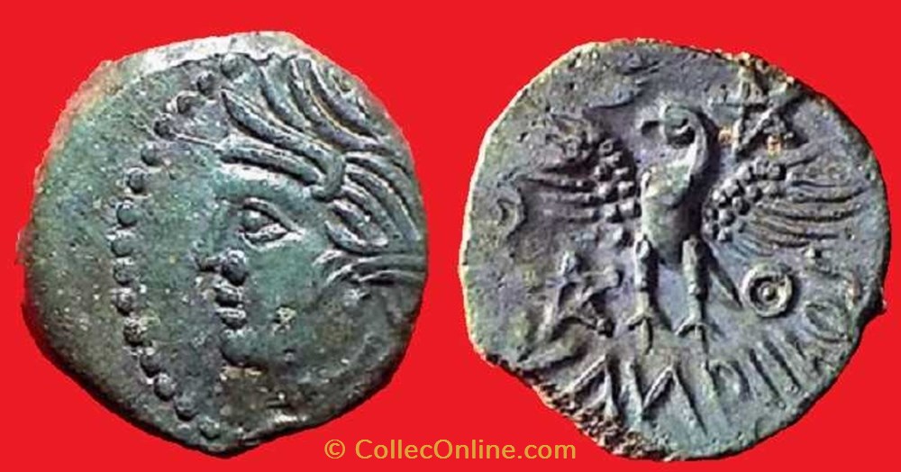 bronze VANDILLOS monnaies antiques celtes bronze vandillos