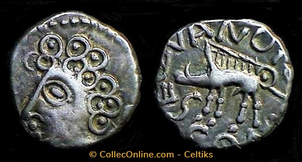 denier SEQVANOIOTVOS monnaies antiques celtes denier seqvanoiotvos