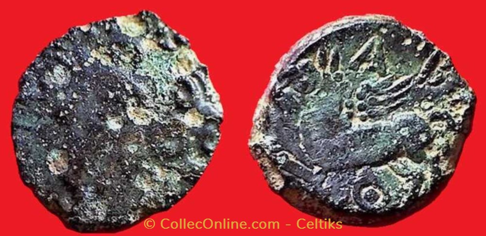 bronze ABVDOS au pégase monnaies antiques celtes bronze abvdos au pegase