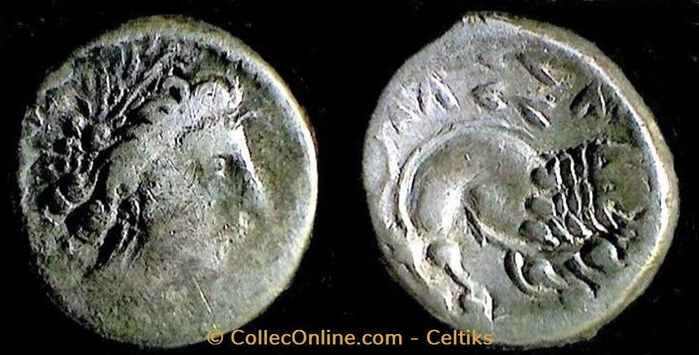 monnaies antiques celtes drachme lourd imitation de marseille