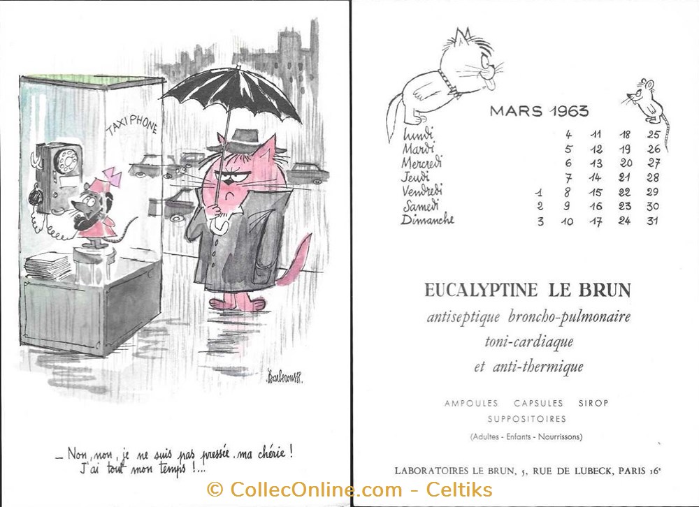 laboratoire LE BRUN 1963 - BARBEROUSSE a 4 science pharmacie laboratoire le brun 1963 barberousse a