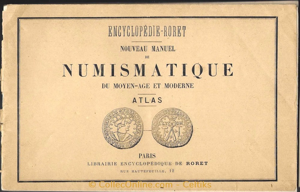 livres bd revues nouveau manuel complet de numismatique du moyen age et moderne