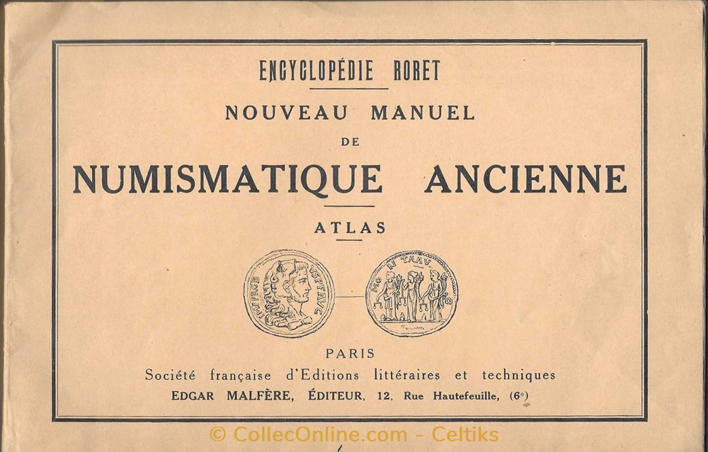 livres bd revues nouveau manuel complet de numismatique ancienne
