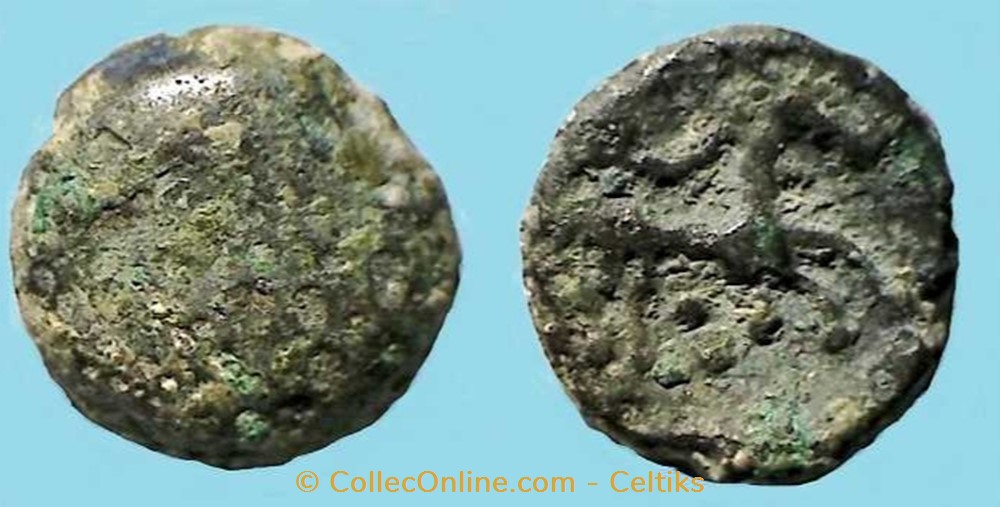 quart de statère aux segments de cercles monnaies antiques celtes quart de statere aux segments de cercles