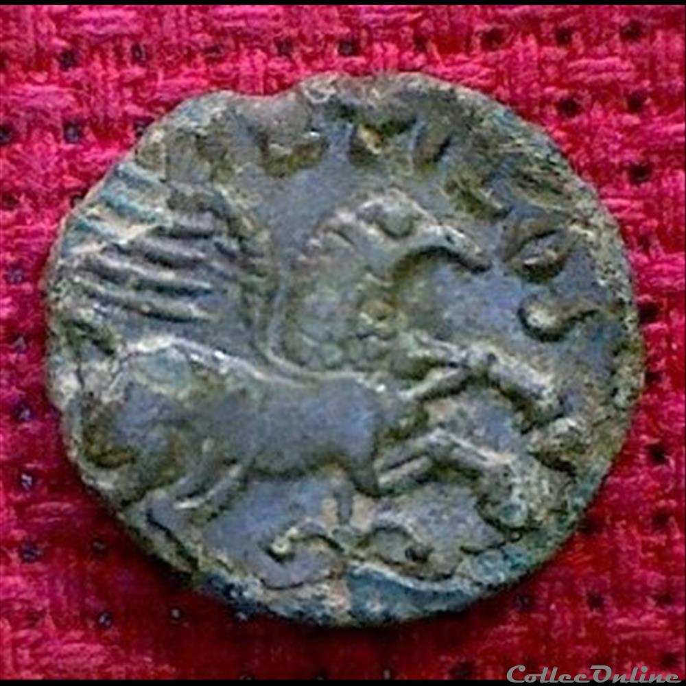 monnaie antique gauloise griffon