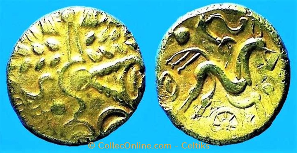 statère à l'oeil monnaies antiques celtes statere a oeil