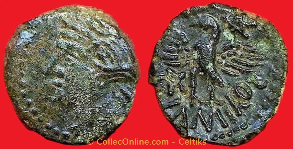 bronze VANIILOS monnaies antiques celtes bronze vaniilos
