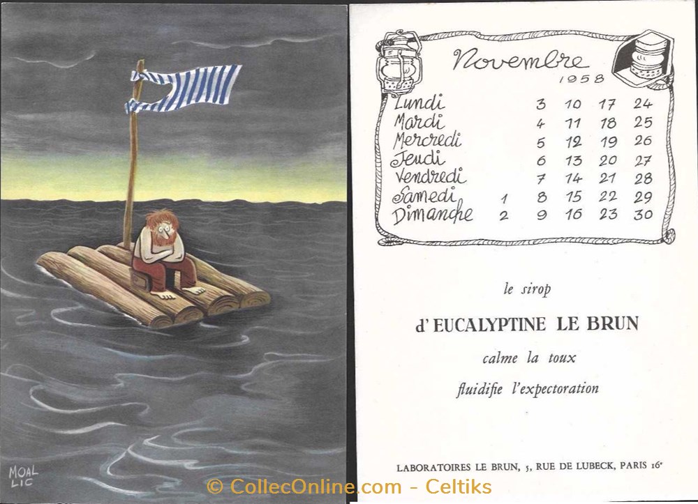 laboratoire LE BRUN 1958 - MOAL LIC c 2 science pharmacie laboratoire le brun 1958 moal lic c