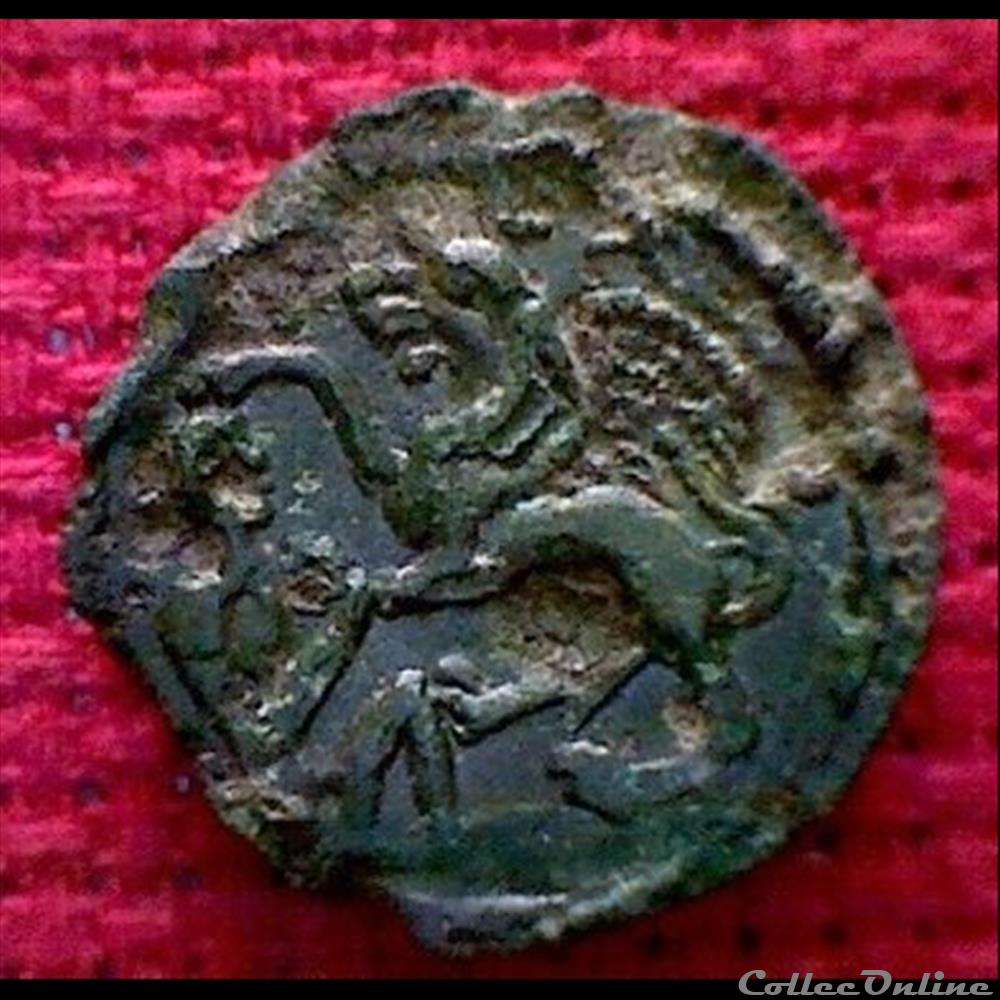 monnaie antique gauloise griffon