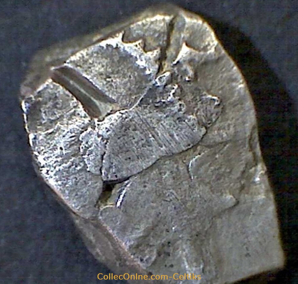 drachme à la main ouverte 3 monnaies antiques celtes drachme a la main ouverte