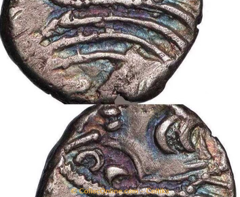 denier IMIOCI / SAM monnaies antiques celtes denier imioci sam