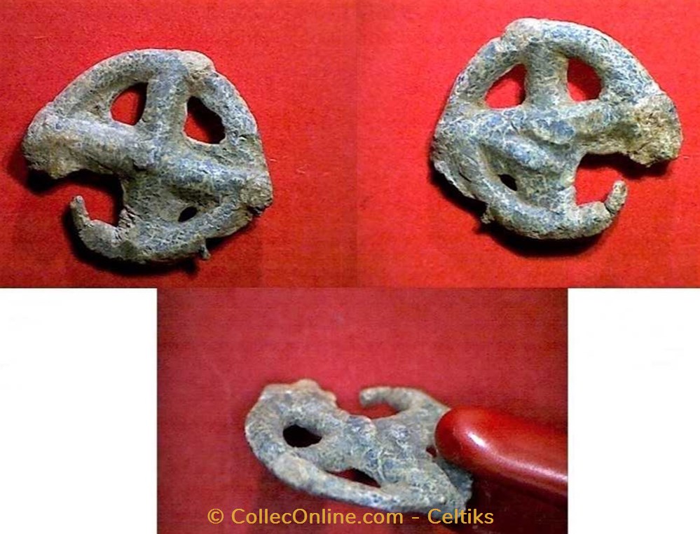 art antiquites archeologie europe rouelle plomb c