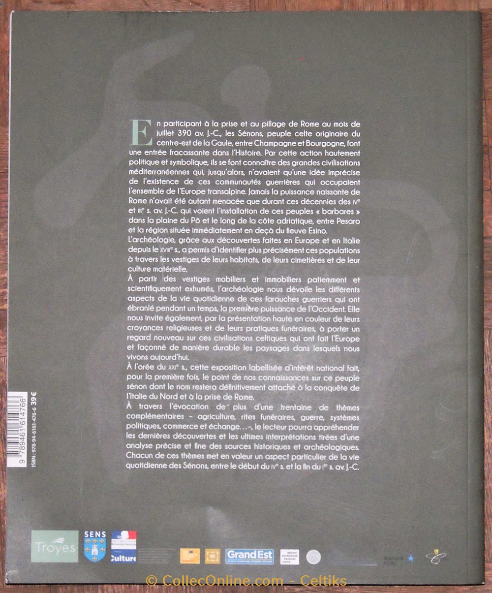 étude - les SENONS archéologie et histoire d'un peuple gaulois livres bd revues etude les senons archeologie et histoire un peuple gaulois