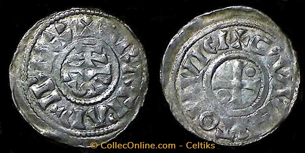 monnaie france carolingienne charles ii le chauve