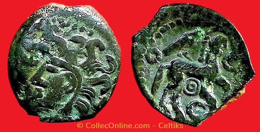bronze VENEXTOC monnaies antiques a celtes bronze venextoc