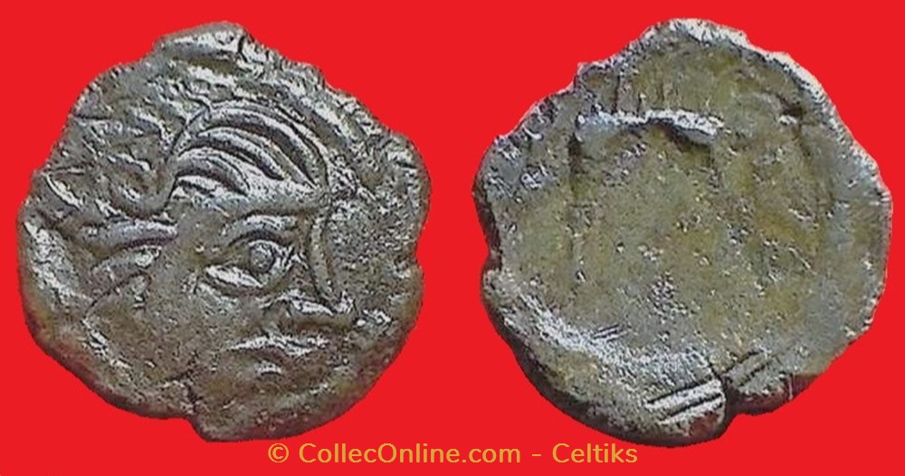 bronze au sanglier monnaies antiques celtes bronze au sanglier