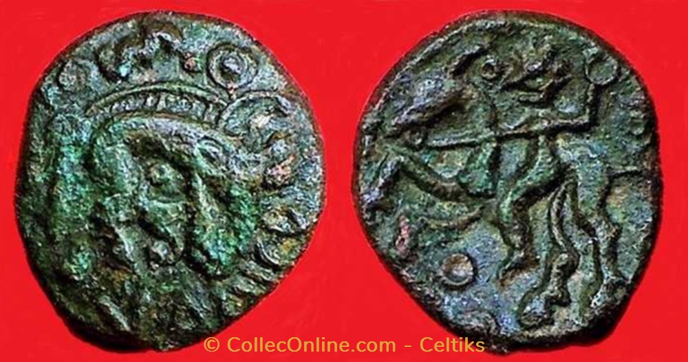 monnaies antiques celtes bronze vaciico