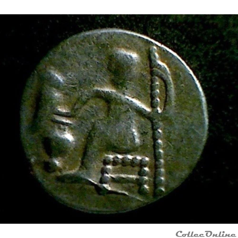 imitation de PHILLIPE III de MACEDOINE 3 monnaie antique gauloise imitation de phillipe iii de macedoine