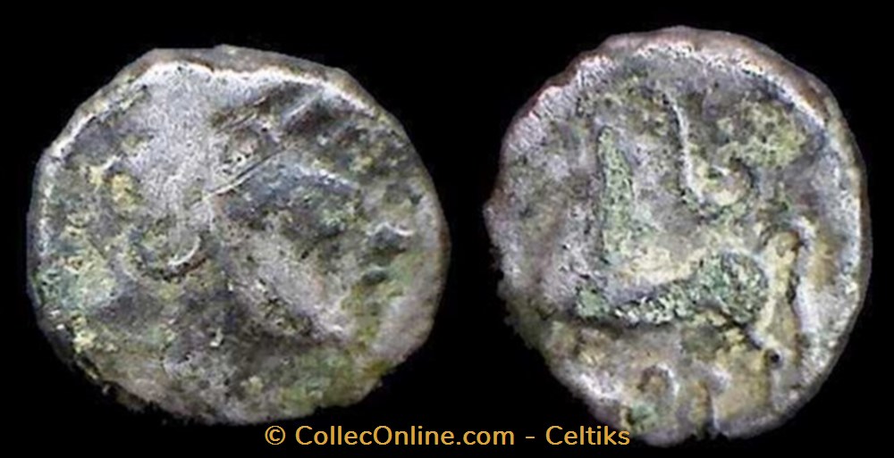 drachme au cheval et au sanglier monnaies antiques celtes drachme au cheval et au sanglier