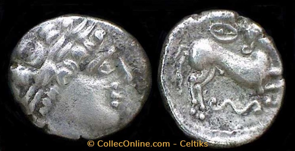 drachme au serpent et au bouclier monnaies antiques celtes drachme au serpent et au bouclier