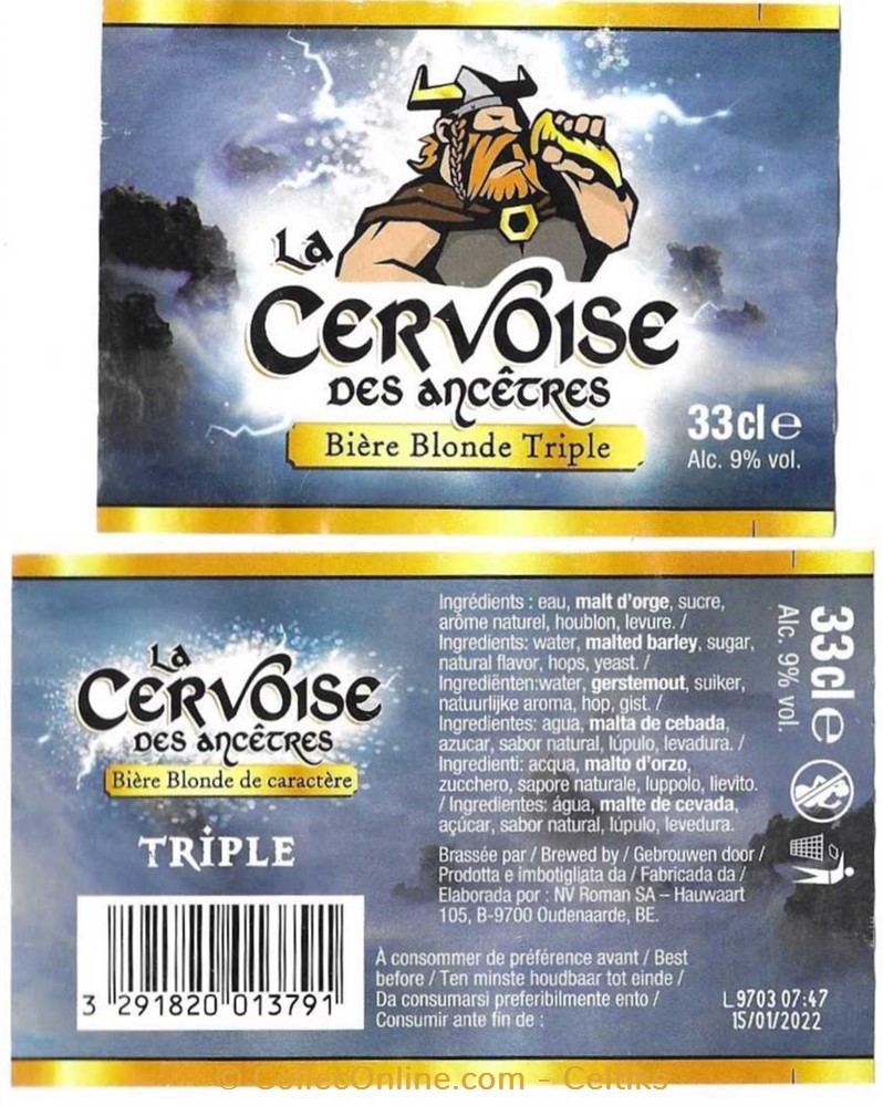 art de la table argenterie bistrot alimentation etiquettes biere cervoise
