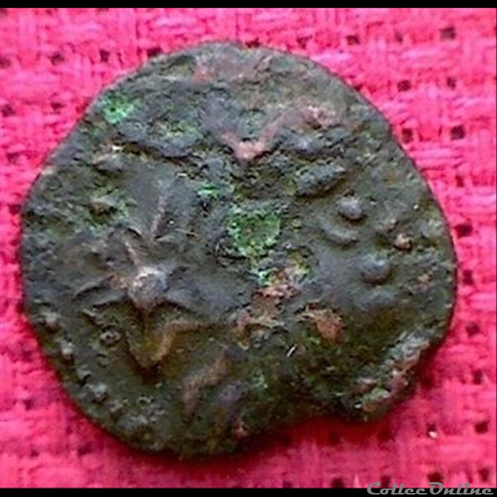 monnaie antique gauloise serpent